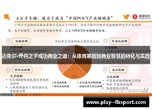迈克尔·乔丹之子成功商业之道：从体育基因到商业智慧的转化与实践