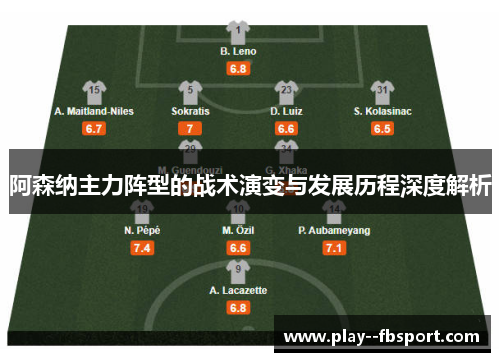 阿森纳主力阵型的战术演变与发展历程深度解析